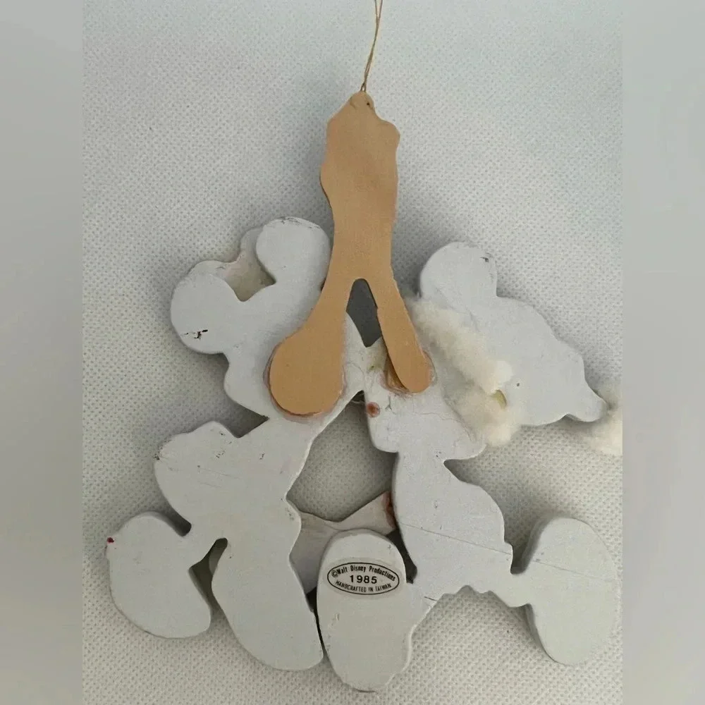 VINTAGE: Disney | 1985 Disney Mickey & Minnie Mouse Christmas Tree Ornament